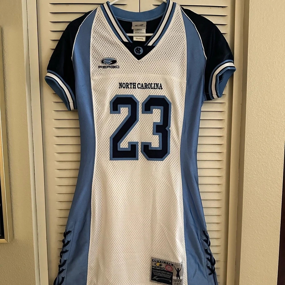 Fergo | Dresses | North Carolina Tar Heels Official Jersey Dress | Poshmark